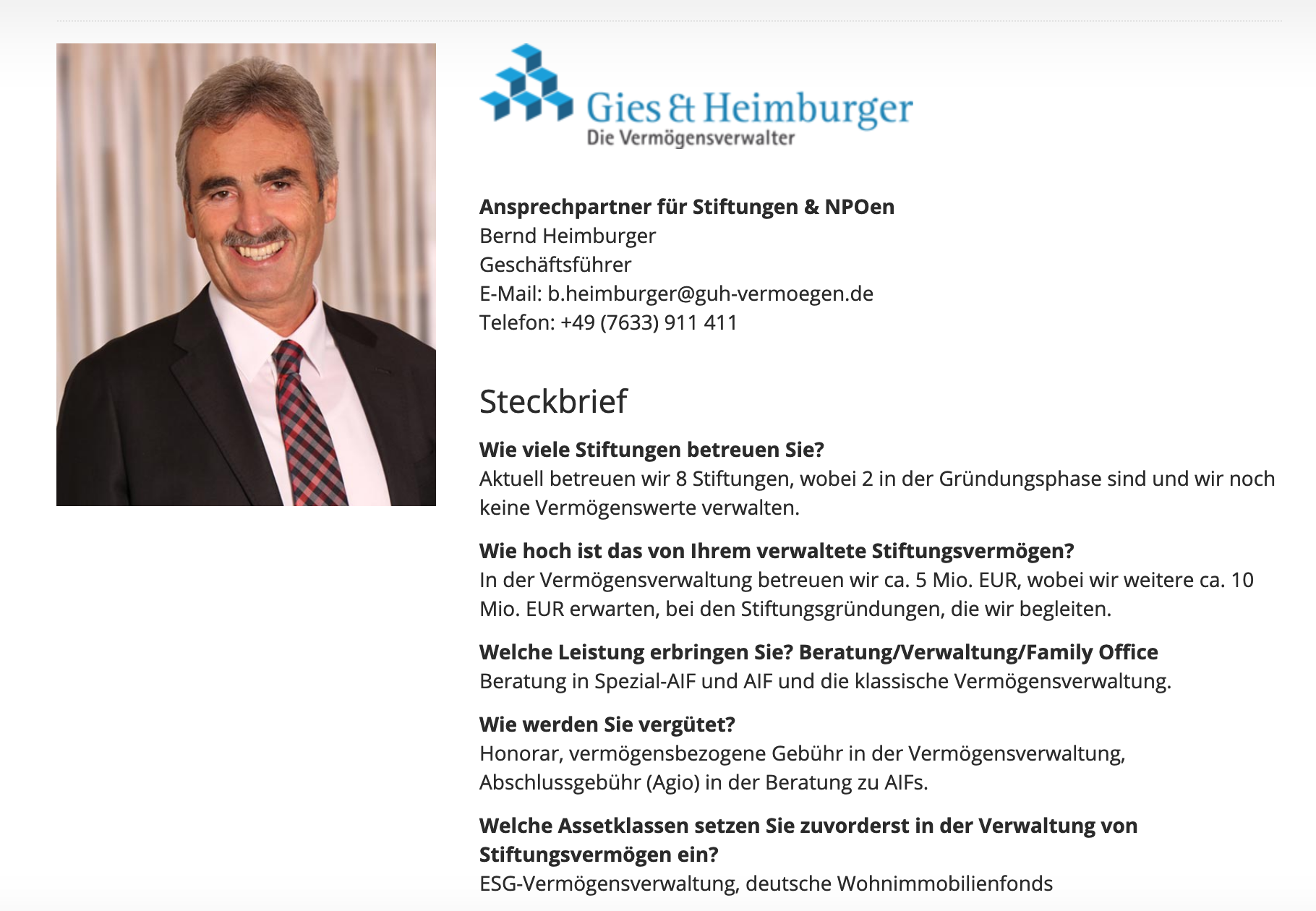 Steckbrief Bernd Heimburger width=
